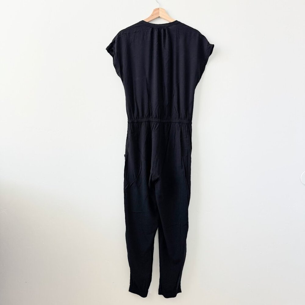 Velvet Graham Spencer Black Jumpsuit Casual Travel Minimalist One Piece S - Picture 5 of 12
